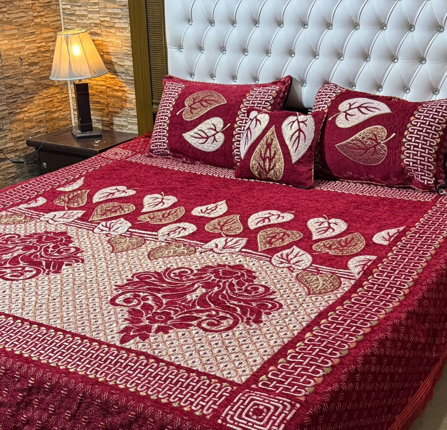 Bedsheets velvet jacquard