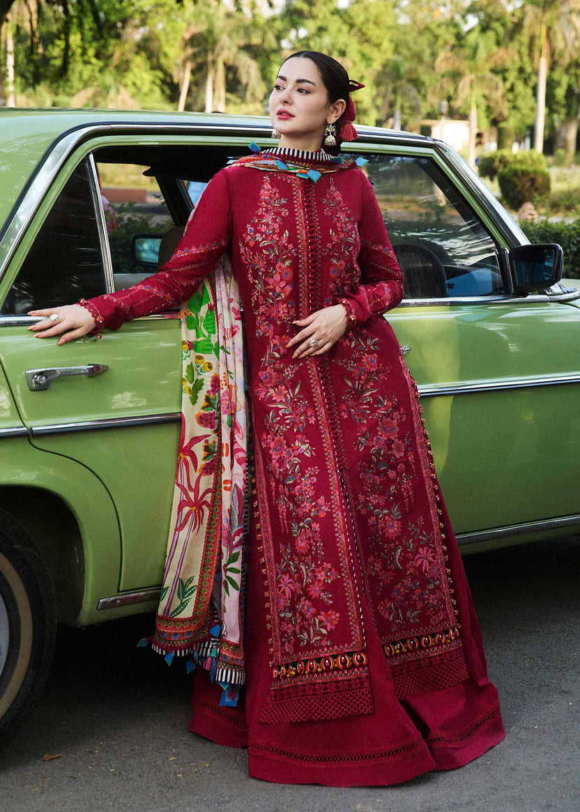 HUSSAIN REHAR | Bloom | UNSTITCHED LAWN 3PC