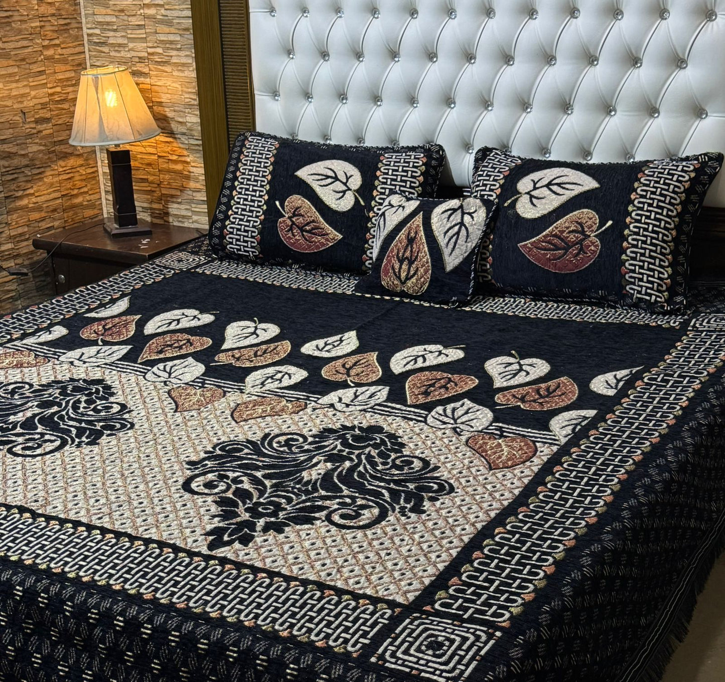 Bedsheets velvet jacquard