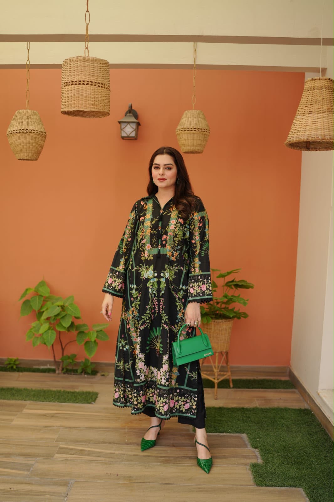 Silk printed lawn collection