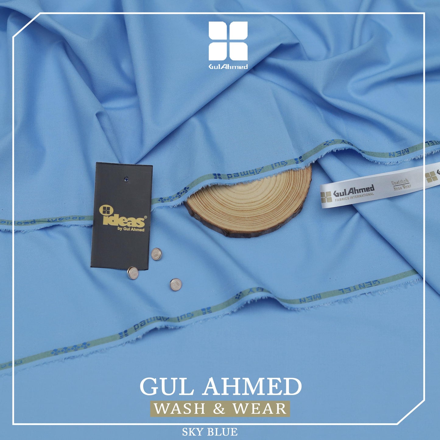 🌿 Men Wash & Wear Summer Suit – Premium Comfort Collection