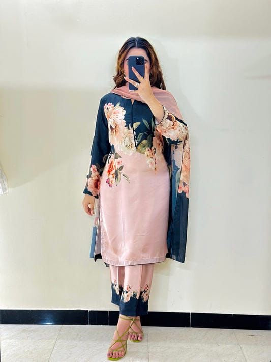 Silk printed lawn collection