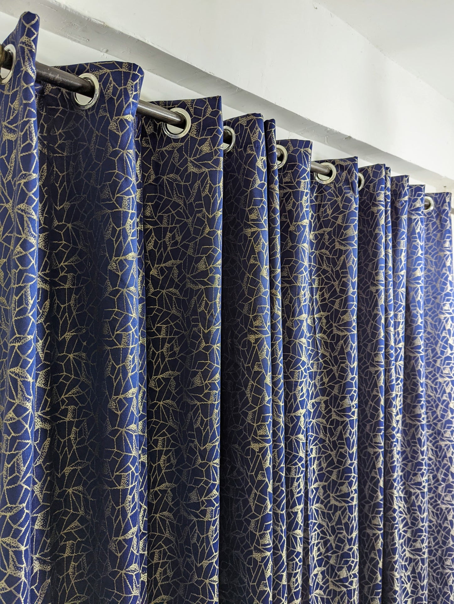 ✨ Velvet Curtain – Laser Design ✨(Ultra Soft)