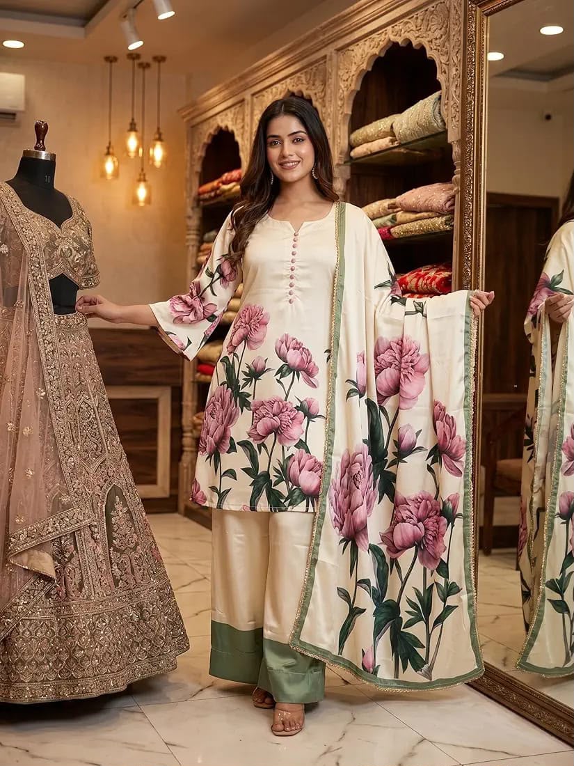 Silk printed lawn collection