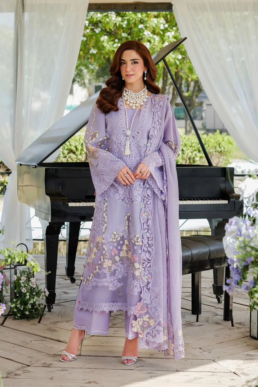 lawn Embroidered three piece