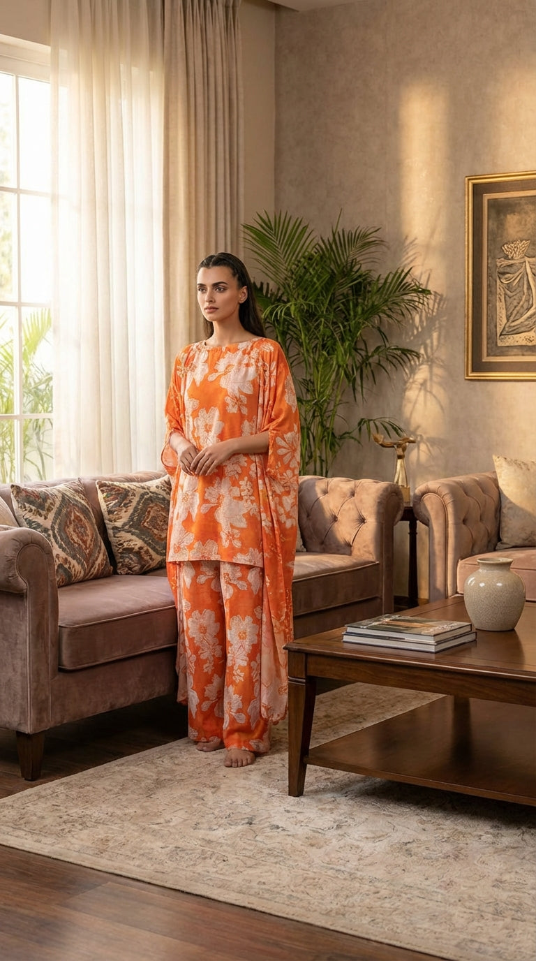 Gul Ahmed brand  Ladies 3 Piece Lawn Suit – Unstitched – Summer Collection