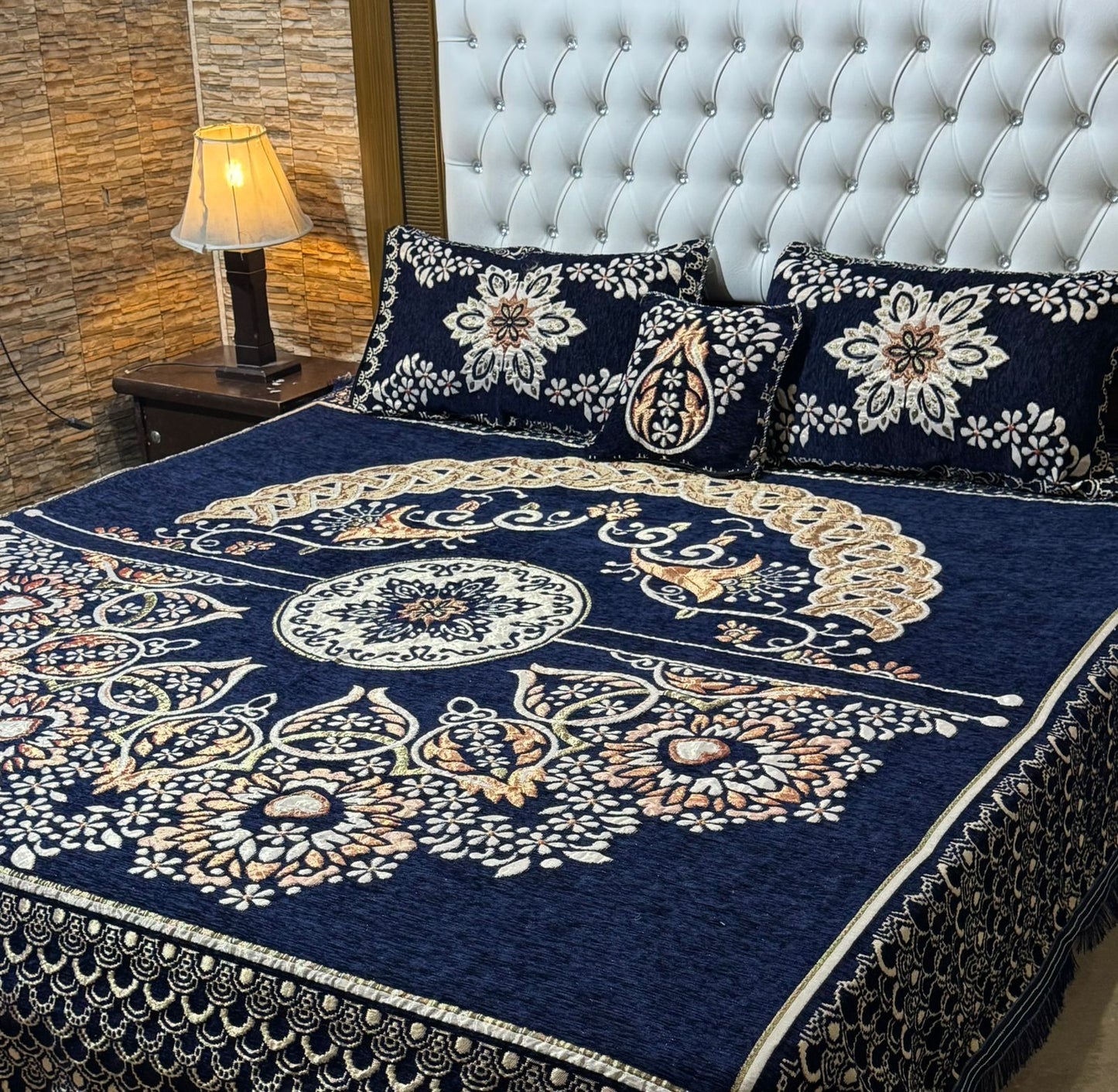Bedsheets velvet jacquard
