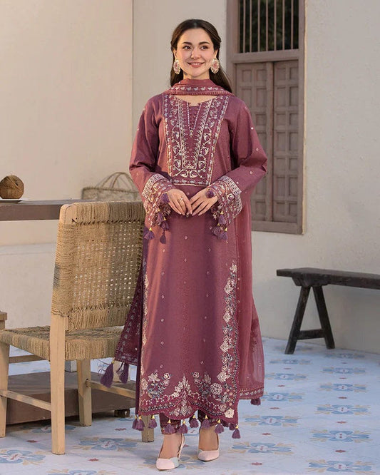 WINTER UNSTICHED DHANAK 3 PC
