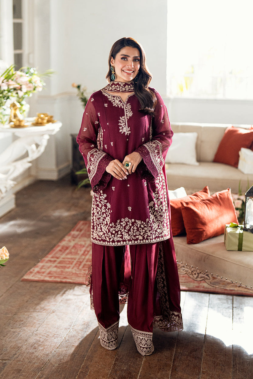 AZURE | BERRY DUSK | UNSTITCHED LAWN 3PC
