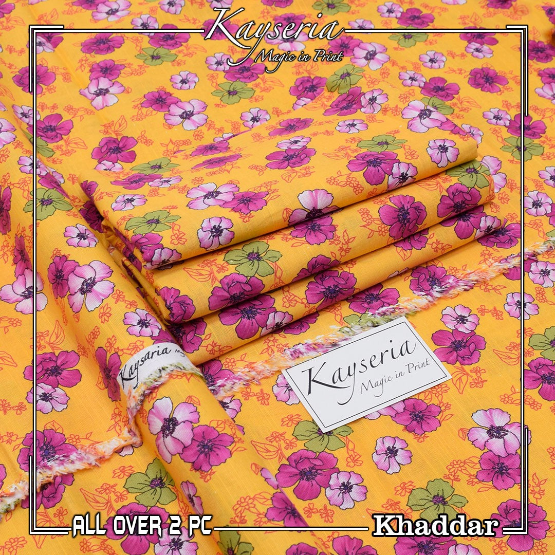 Ladies suit 2 piece khaddar