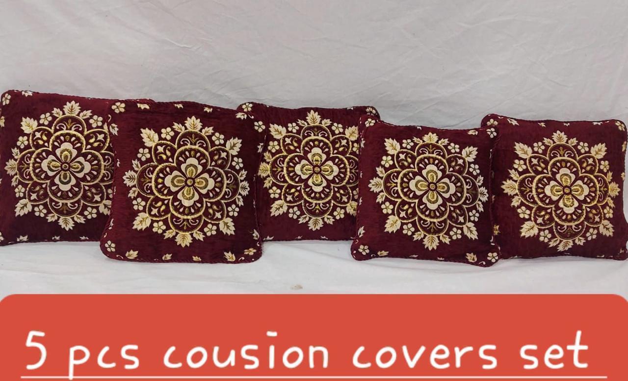 Cussion cover 5 piece