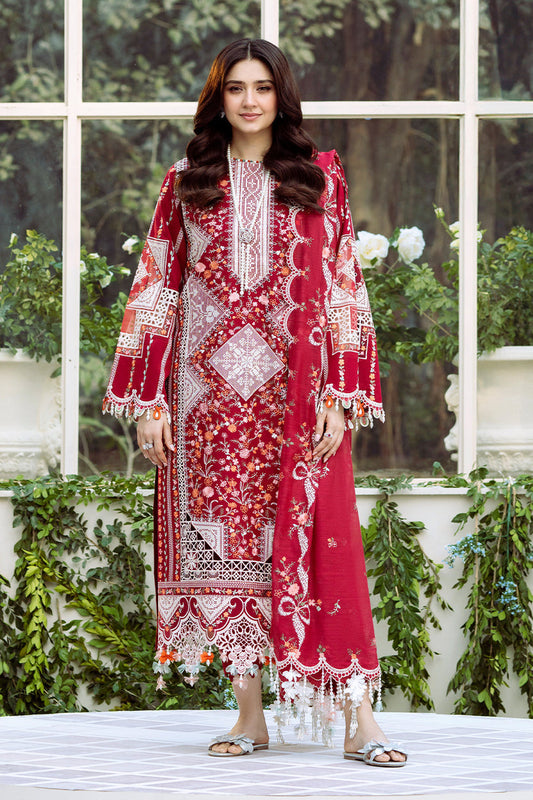 BIN ILYAS | UNSTITCHED LAWN 3PC