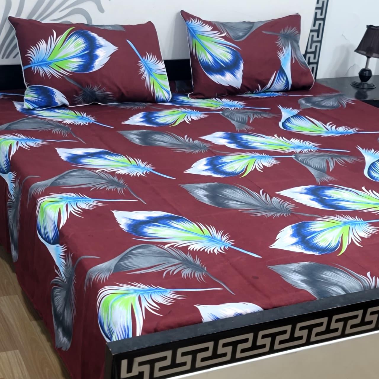 Crystal cotton bedsheet