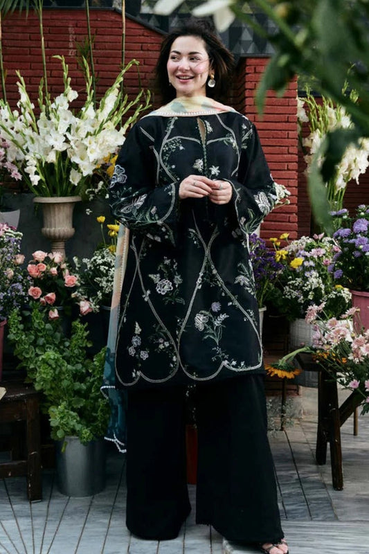 Zarashahjhan Embroidered lawn Three Piece COCO-54